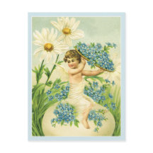 Vintager Osterkofel und Blume