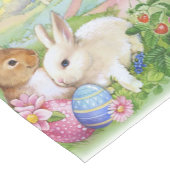 Vintager Ostern-Tabellenläufer Kurzer Tischläufer (Ecke)