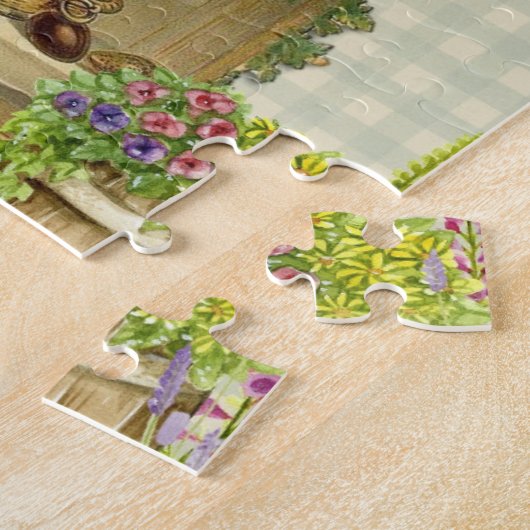 Vintager Ostersonntag Puzzle (Seite)