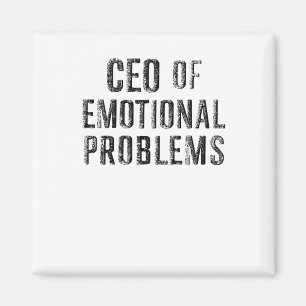 Vintager Ouoko des Aufklebers mit emotionalen Prob Magnet