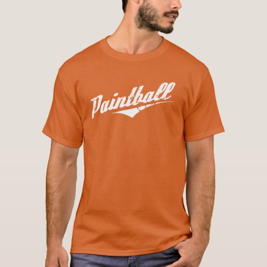 Vintager Paintball-T - Shirt (Vorderseite)