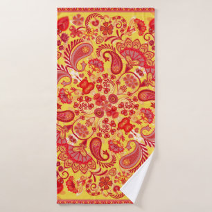 Vintager Paisley-Bandanabdruck, Seidenhals Badehandtuch
