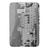 Vintager Palast des Fürstentums Monaco Badematte (Vorderseite Vertikal)
