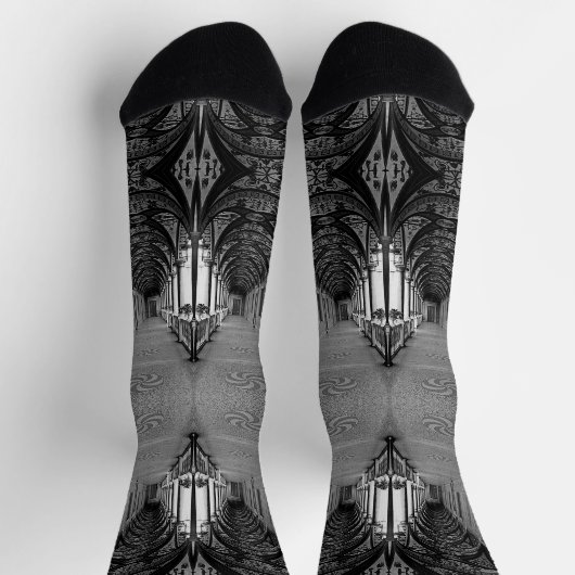 Vintager Palast des Monaco Prince Socken (Oben)
