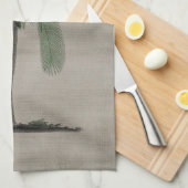 Vintager Palmbaum Geschirrtuch (Viertel Falte)