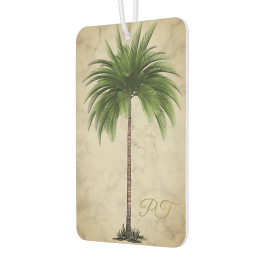 Vintager Palmenbaum Tropischer Elegante Autolufterfrischer (Links)