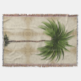 Vintager Palmenbaum Tropischer Elegante Decke