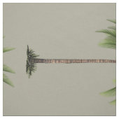Vintager Palmenbaum Tropischer Garten Stoff (Muster)