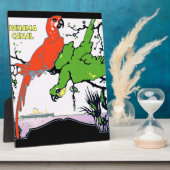 Vintager Panamakanal Fotoplatte (Seite)