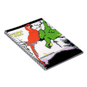 Vintager Panamakanal Notizblock (Rechte Seite)