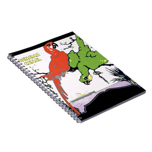 Vintager Panamakanal Notizblock (Rechte Seite)