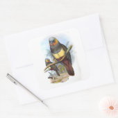Vintager Papagei Bird PE_GC - Aufkleber (Umschlag)