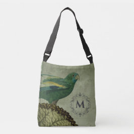 Vintager Papagei Tragetaschen Mit Langen Trägern