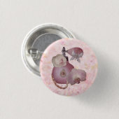 Vintager Parfüm-Button Button (Vorne & Hinten)