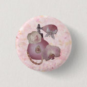 Vintager Parfüm-Button Button (Vorderseite)