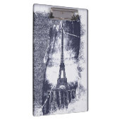 Vintager Paris-Eiffelturm 4 Klemmbrett (Rechts)