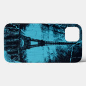 Vintager Paris-Eiffelturm 5 Case-Mate iPhone Hülle (Rückseite (Horizontal))