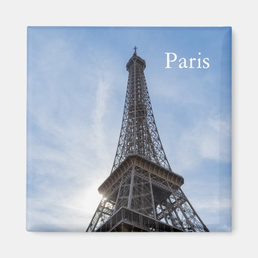 Vintager Paris Tourismus Magnet (Vorne)