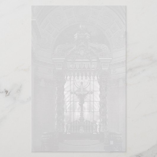 Vintager Pariser Kapellaltar St. James Palace Briefpapier (Vorderseite)