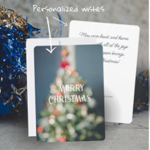 Vintager pastellblauer Weihnachtsbaum