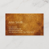 Vintager Pastor aus kreativem Torn Visitenkarte (Rückseite)