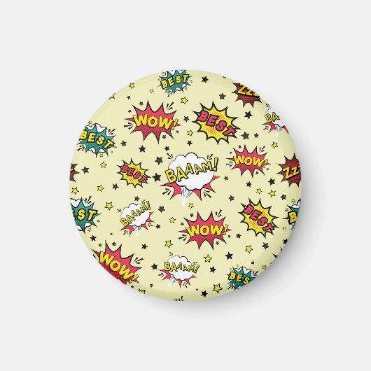Vintager Patch für Girls Boys Magnet (Vorne)