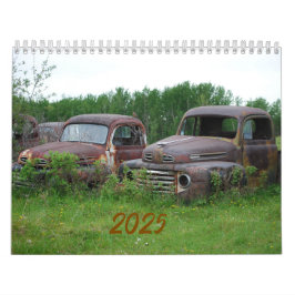 Vintager Patina-Kalender Kalender