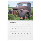 Vintager Patina-Kalender Kalender (Jan 2026)