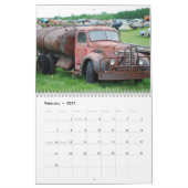 Vintager Patina-Kalender Kalender (Feb 2027)