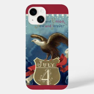 Vintager Patriotischer Amerikanische Unabhängigkei Case-Mate iPhone Hülle