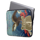 Vintager Patriotischer Amerikanische Unabhängigkei Laptopschutzhülle (Vorderseite Links)
