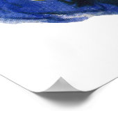 Vintager Patriotischer Onkel Sam mit Star Hat und  Poster (Ecke)