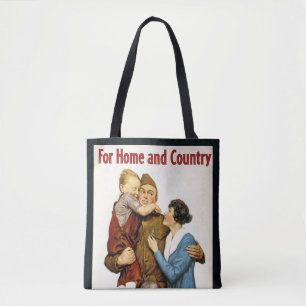Vintager Patriotischer Soldat für das Darlehen für Tasche