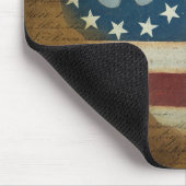 Vintager Patriotismus Mousepad (Ecke)