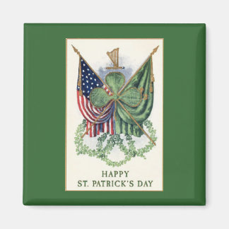 Vintager Pattern St. Patrick's Day Kühlschrankmagn Magnet