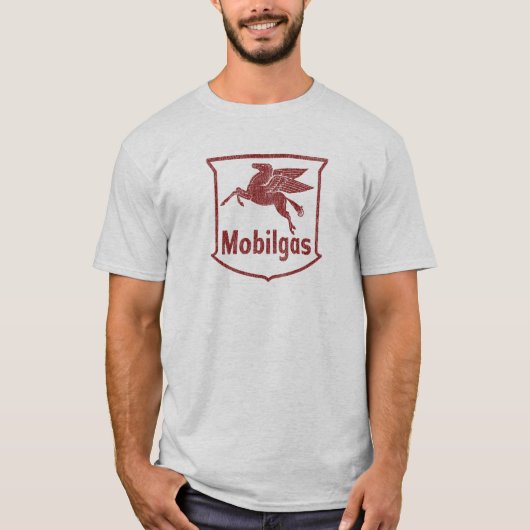 Vintager Pegasus Not leidender T - Shirt (Vorderseite)