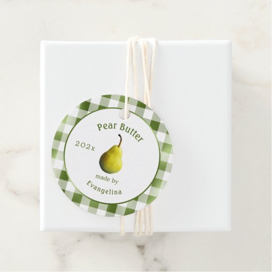 Vintager Pegel Personalisierte Konservierung Geschenkanhänger (Beispiel)