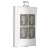 Vintager Penny Black Premium Flask Flachmann (Rechts)