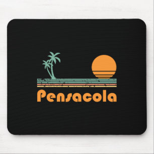 Vintager Pensacola Beach Sunset Long Sleeve Mousepad