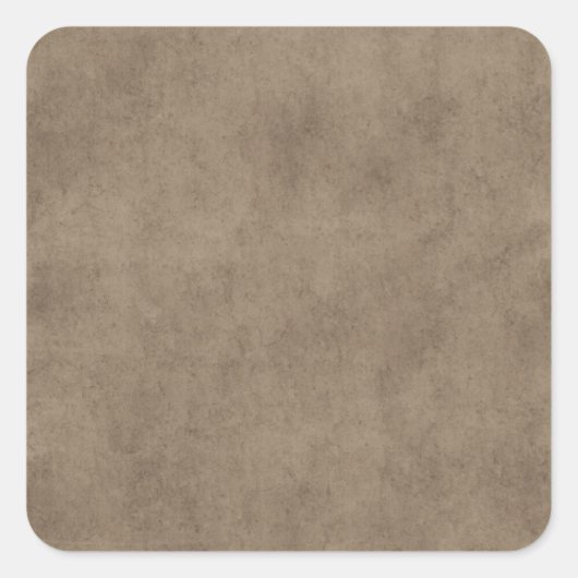 Vintager Pergament-oder Papier-Hintergrund Quadratischer Aufkleber (Vorderseite)