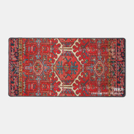 Vintager persischer Kilim-Rug Benutzerdefinierter  Schreibtischunterlage
