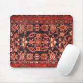 Vintager persischer Retro-Antiquitätenteppich Mousepad (Mit Mouse)