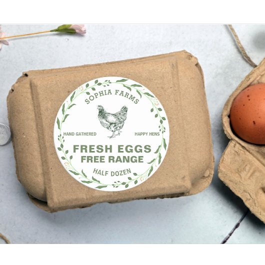 Vintager Personalisierter Betriebsinhaber Name Dun Runder Aufkleber