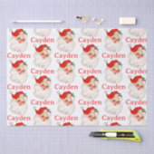 Vintager Personalisierter Name Seidenpapier (Handwerk)