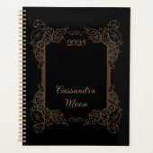 Vintager Personalisierter romantischer Steampunk - Planer (Vorderseite)