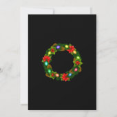 Vintager Personalisierter Truck Weihnachten Einladung (Rückseite)