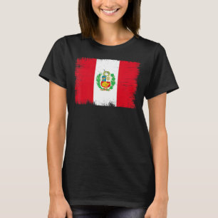 Vintager peruanischer Tag der Unabhängigkeit T-Shirt