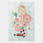 Vintager Pessach Seder Kosher Pesach Dekorativ Geschirrtuch (Vertikal)