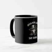 Vintager Pestarzt Dunkler Spaß Tasse (Vorderseite Links)