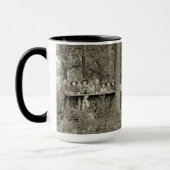 Vintager Pfadfinder-Truppentruppe Camping Foto der Tasse (Links)